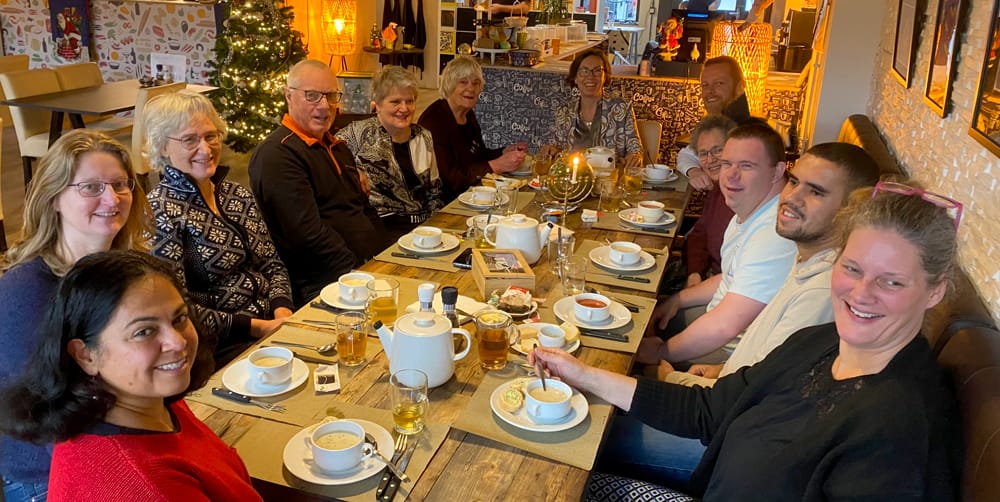 kerstbrunch creatieve activiteit Teken Cirkel Amere Haven