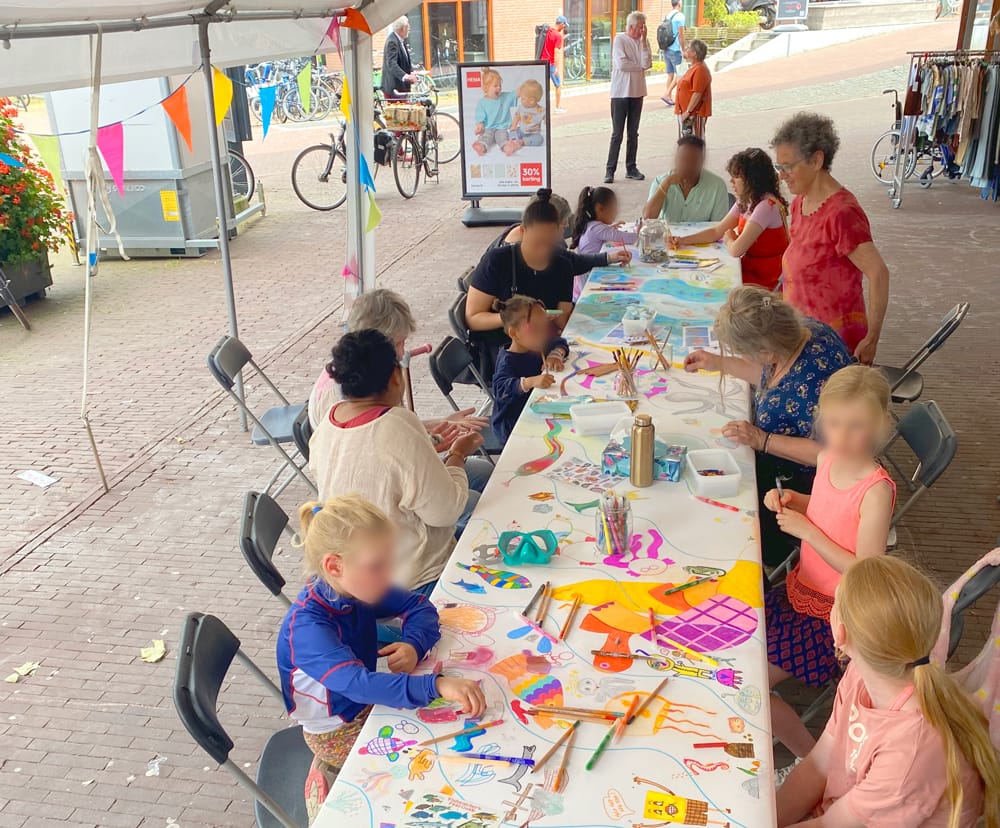almeerse dag van het samen tekenen 2025 almere haven