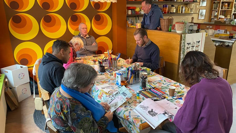 Teken Cirkel in Huis van Haven